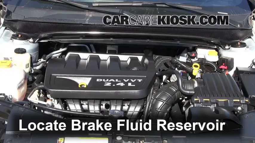 2012 Chrysler 200 LX 2.4L 4 Cyl. Sedan (4 Door) Brake Fluid
